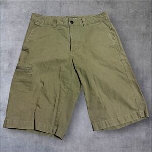 North Face Shorts Jorts Mens 32 Green Utility Cargo Hiking Outdoor Workwear Hike